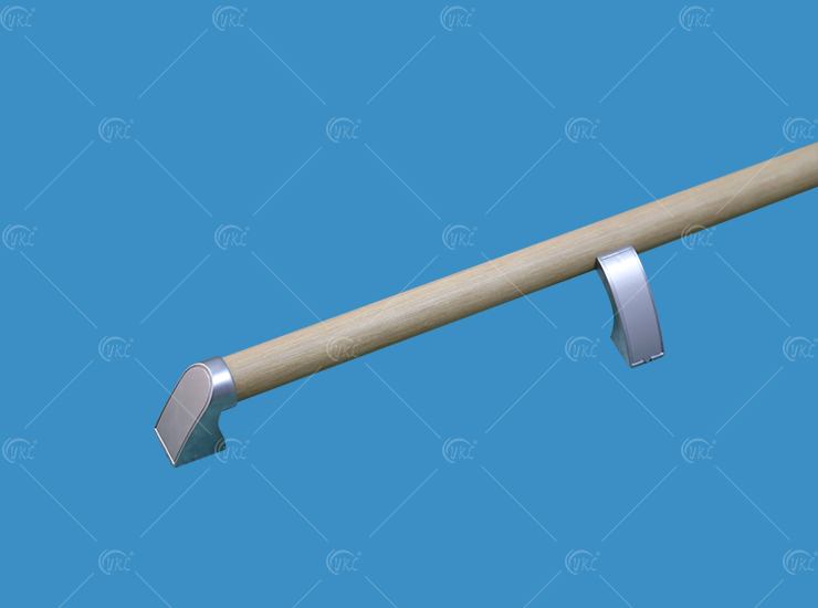 Resin corridor handrail