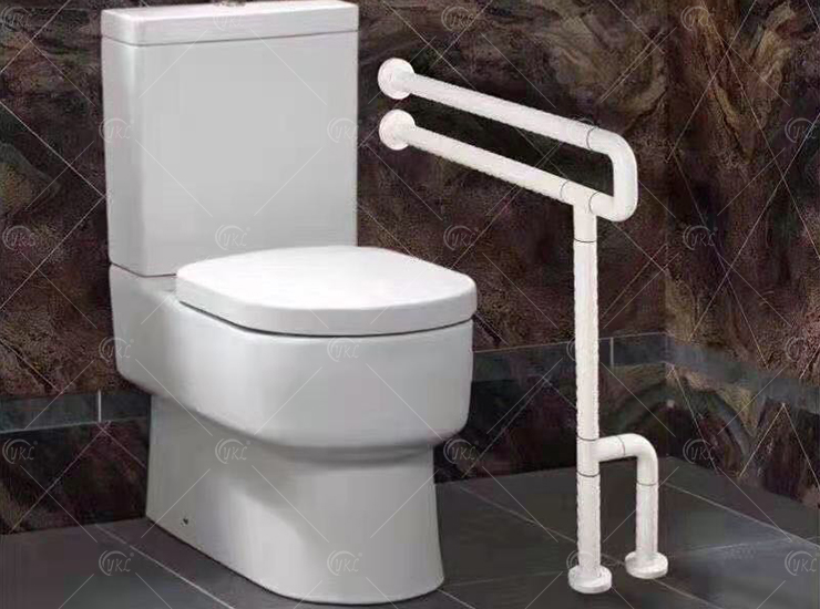 U-shaped floor standing armrest with legs