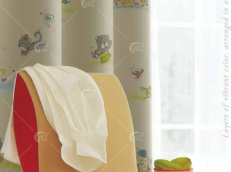 Permanent flame retardant (imported) curtains