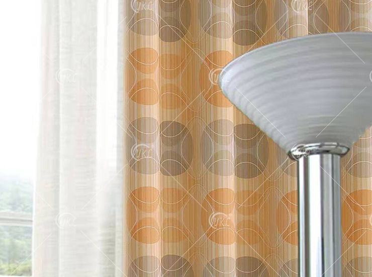 Permanent flame retardant (imported) curtains
