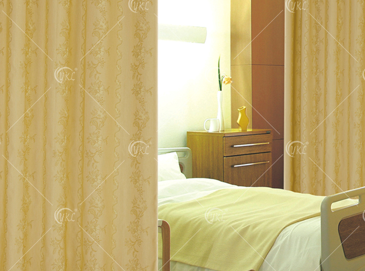 (Imported) original yarn flame retardant Tihua bed curtain