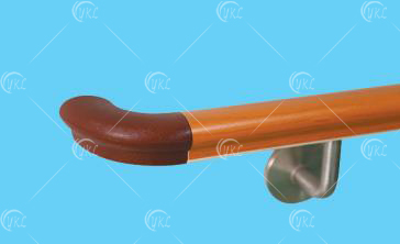 E-shaped corridor handrail