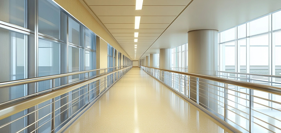 China Hospital Various Medical Corridor Handrail 