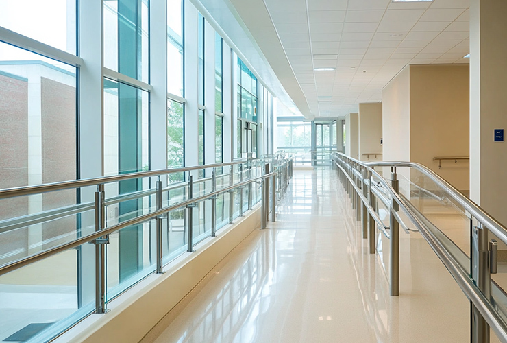 Hospital Handrail Installation Standards: ECONLEY TECHNOLOGY’s Compliance-Driven Approach to Medical