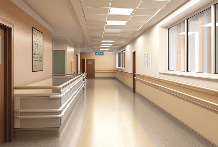 Hospital Bathroom Grab Bar ECONLEY TECHNOLOGY’s Essential Safety Solution for Medical Bath Spaces