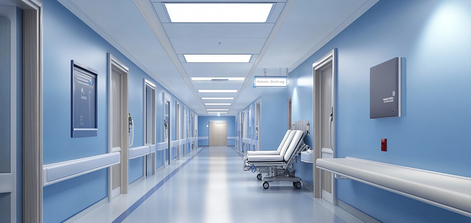 Hospital Wall Panel Installation Effect Diagram