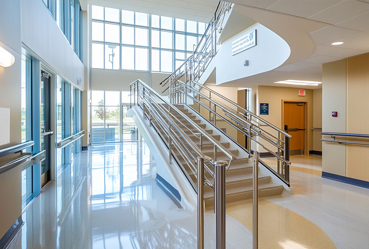 Hospital Handrail Professional Installation Service ECONLEY TECHNOLOGY’s Expert Support for Medical 
