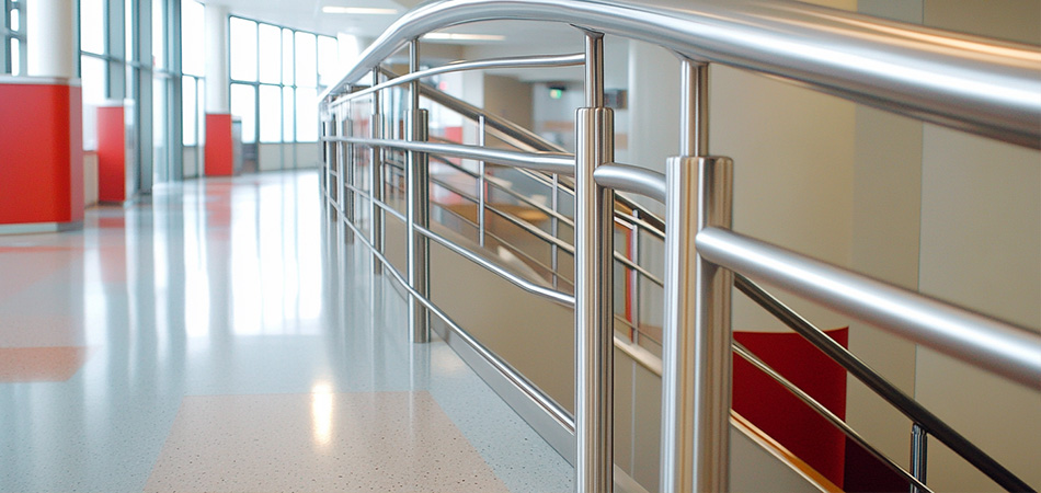 Hospital Handrail Installation