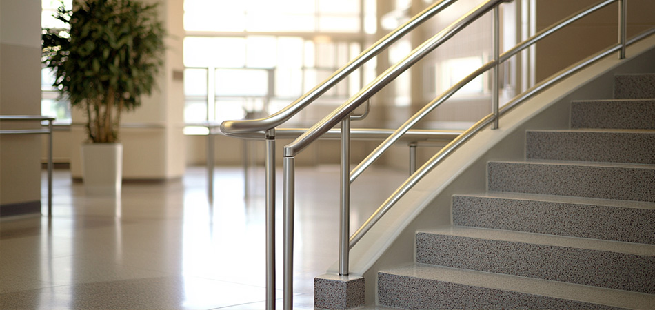 Nursing Home Corridor Handrail