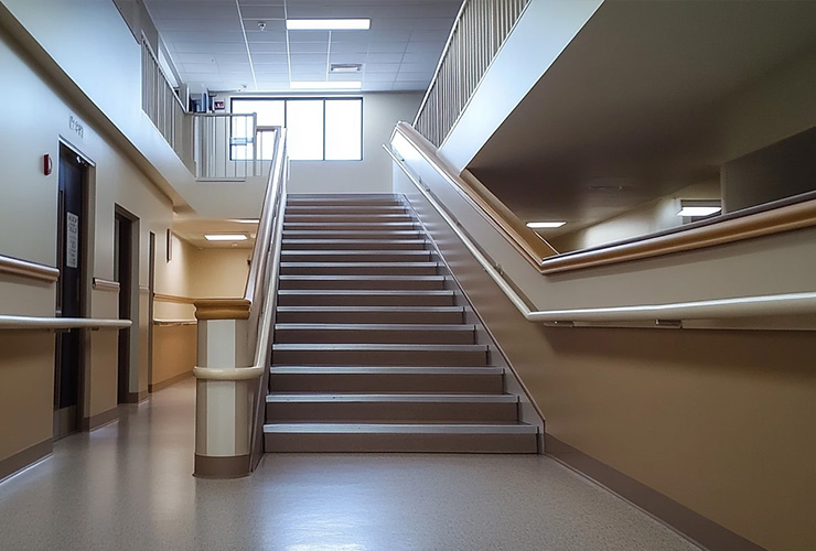 Nursing Home Barrier-Free Handrail Installation Solution ECONLEY TECHNOLOGY’s Inclusive Safety for E