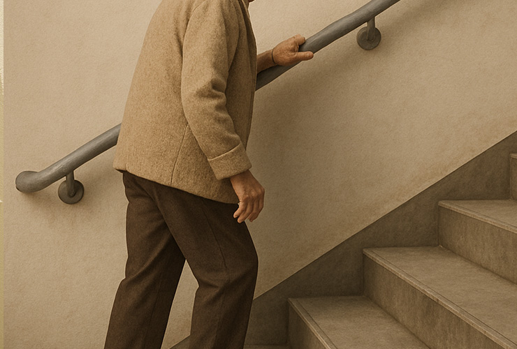 Barrier-Free Safety Handrail: Essential Support