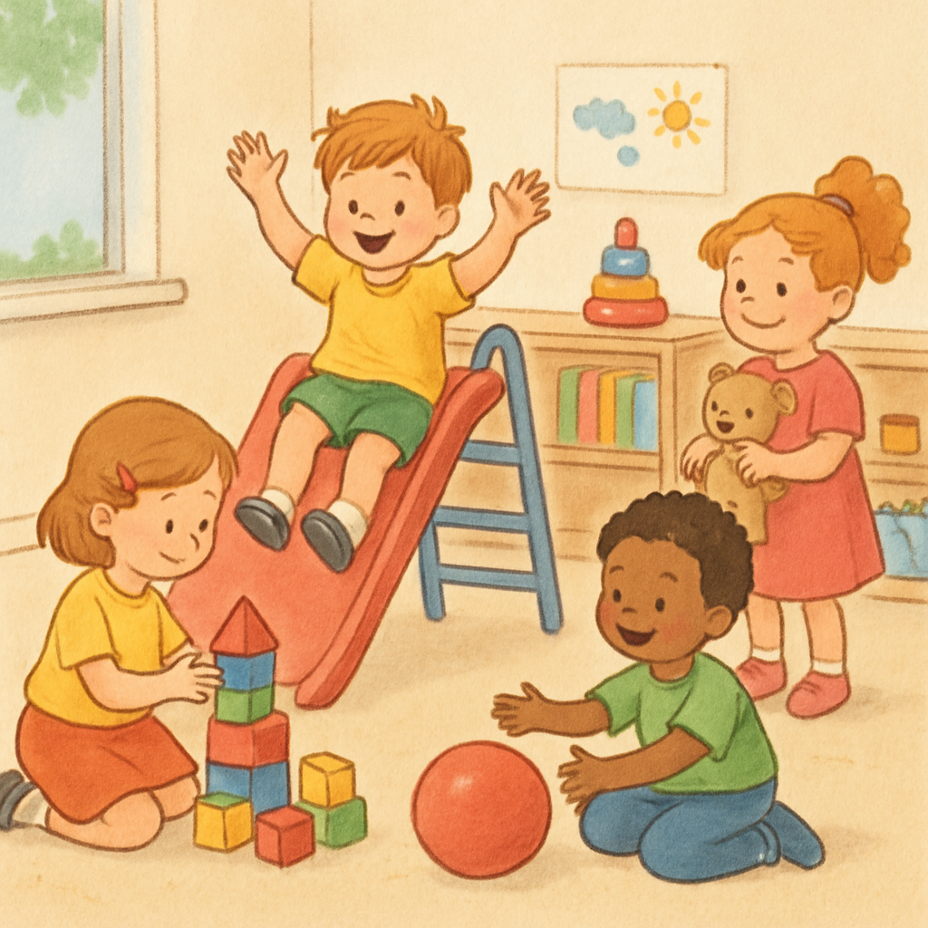 Kindergarten Special Anti-Collision Handrail