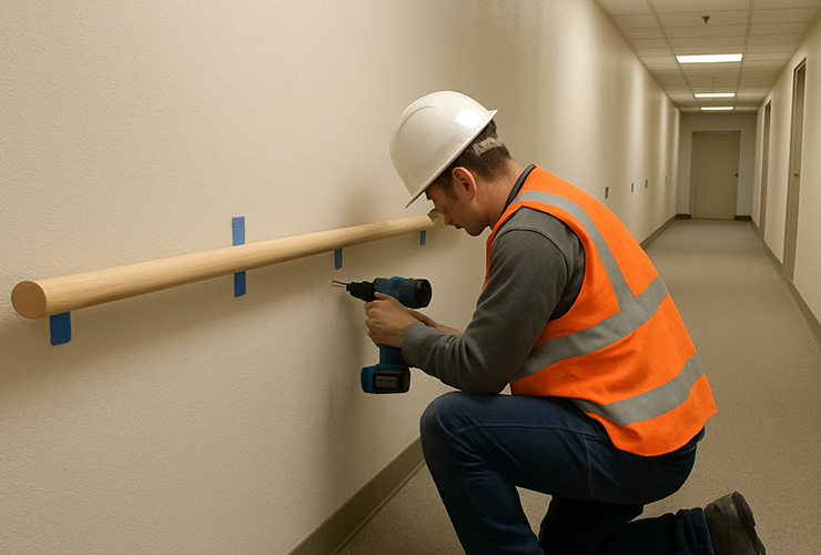 Safe Handrails for Nursing Home Elders
