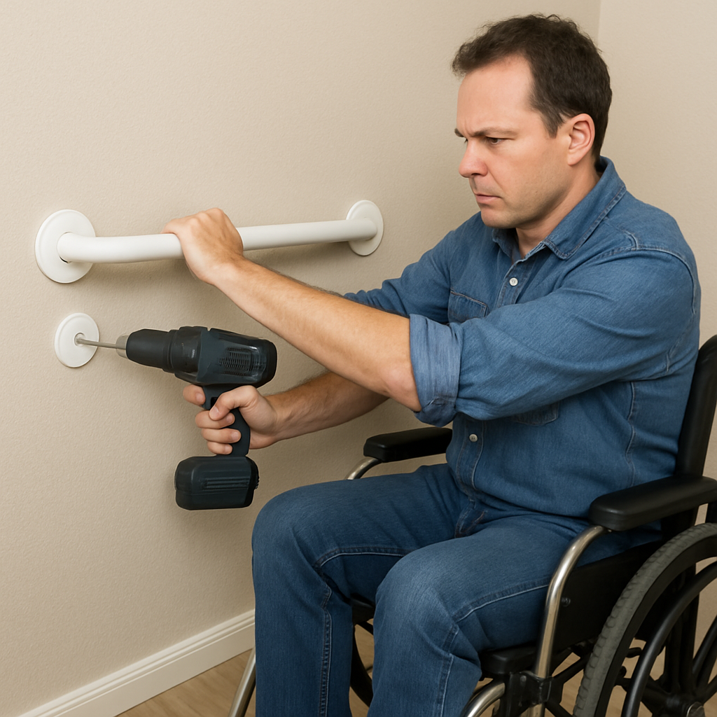 Wheelchair Wall Transfer Bar