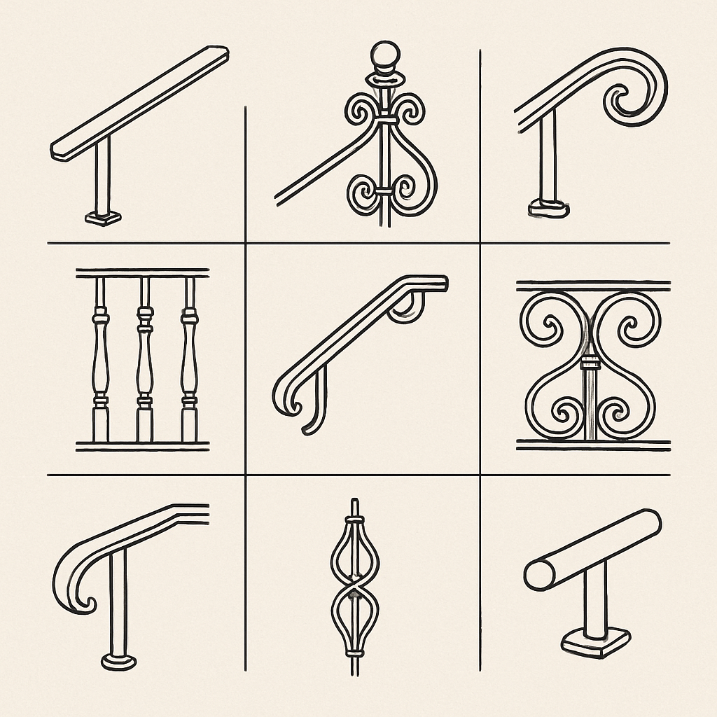 Hospital Special Crash-Resistant Handrail Effect Diagram