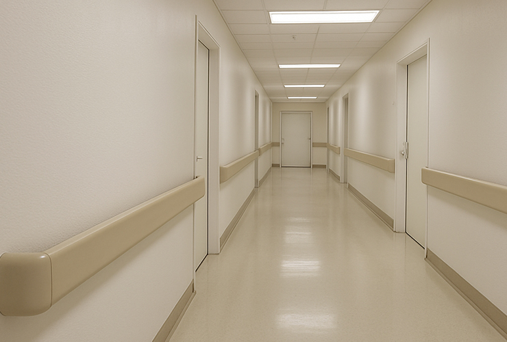 Enhance Safety with Inspiring Hospital Handrail Images