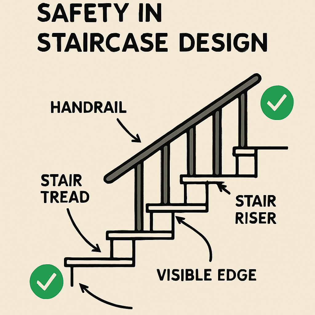 Handrail Installation Effect Diagram