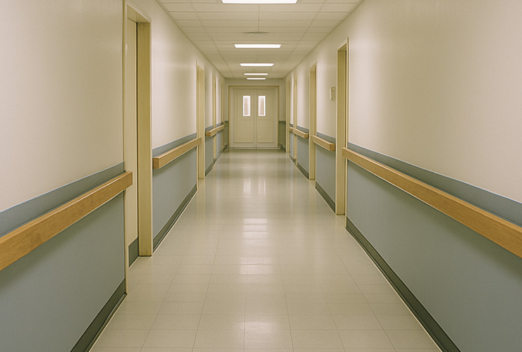 Hospital Handrail Construction Photos & Design