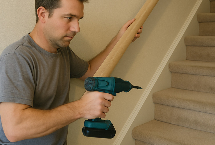 Handrail Installation Photos & Design Ideas