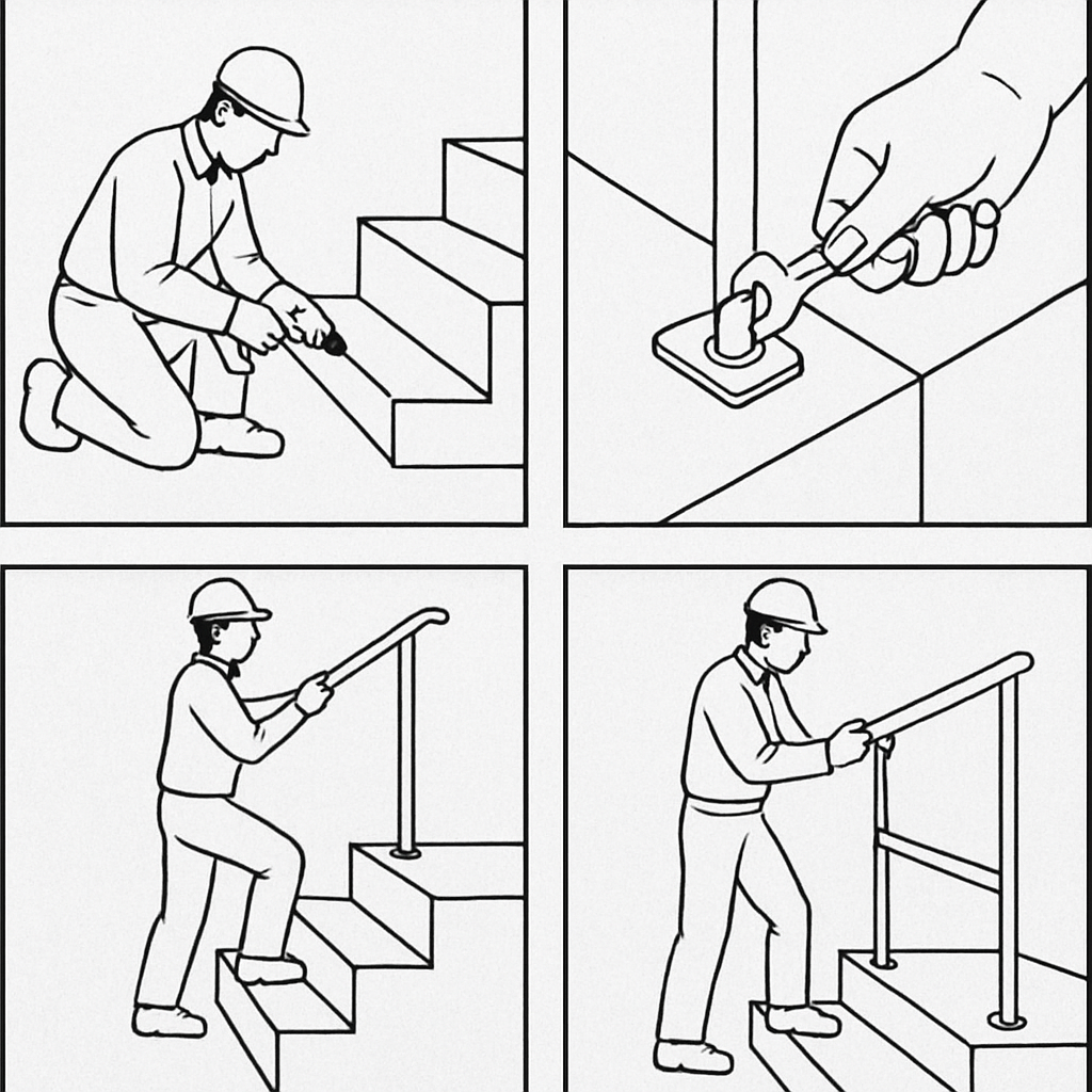 Hospital Accessible Handrail