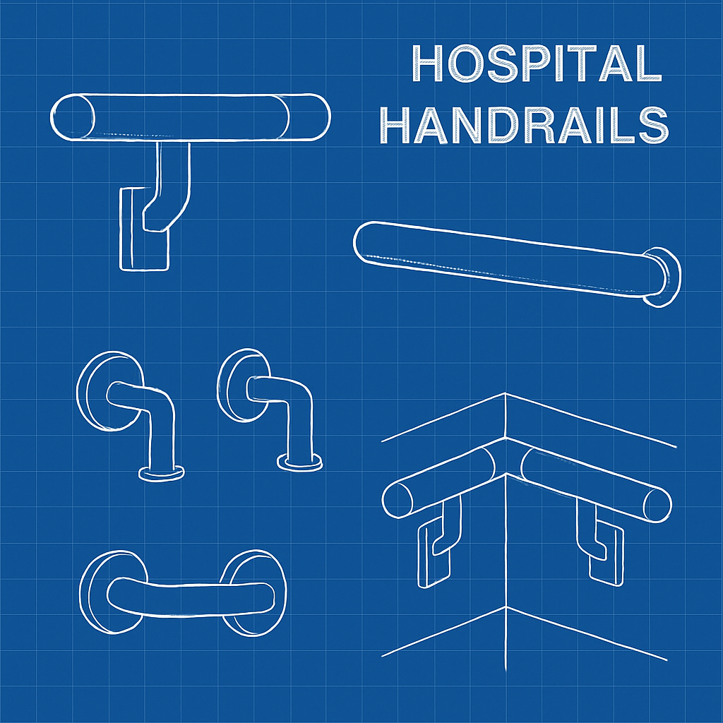 Hospital Handrail Installation Blueprint Download