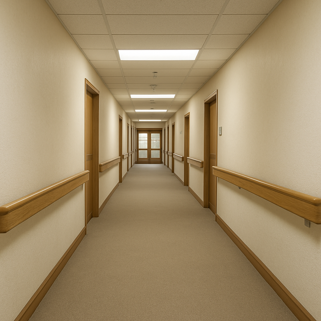 Nursing Home Handrail Installation Design Plans