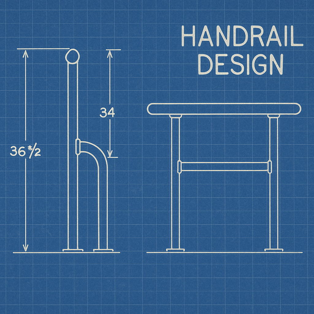 Nursing Home Handrail Installation Blueprint