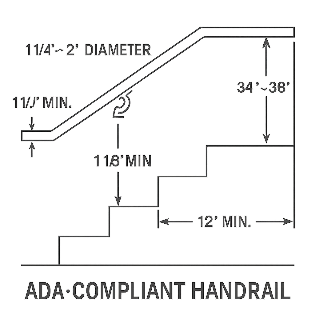Custom Accessible Handrail