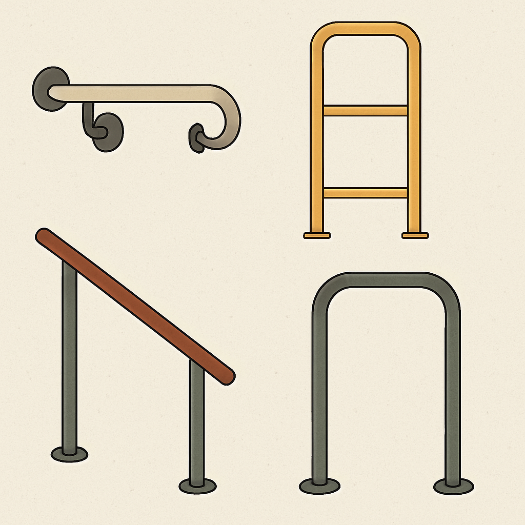 Complete Accessibility Handrail Product Photos