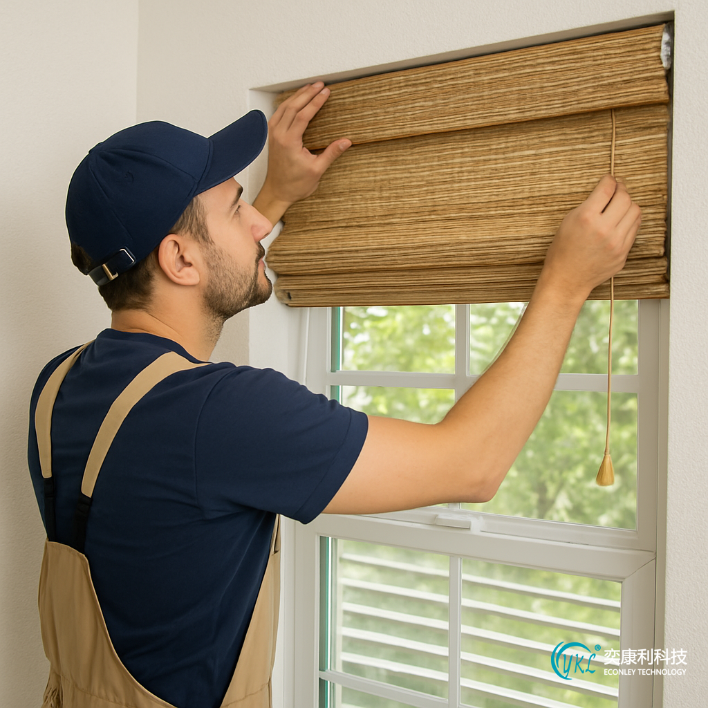 China Nursing Home Eco-Friendly Roller Blind Projects