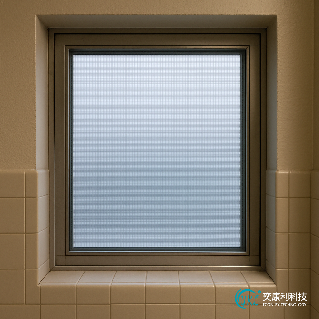 Hospital Bathroom Window Screen