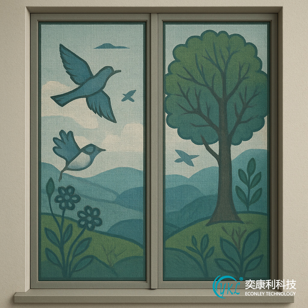 Hospital Flame-Retardant Antibacterial Window Screen Wholesale Customization