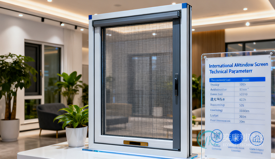 International Antibacterial Window Screen Technical Parameter Specifications
