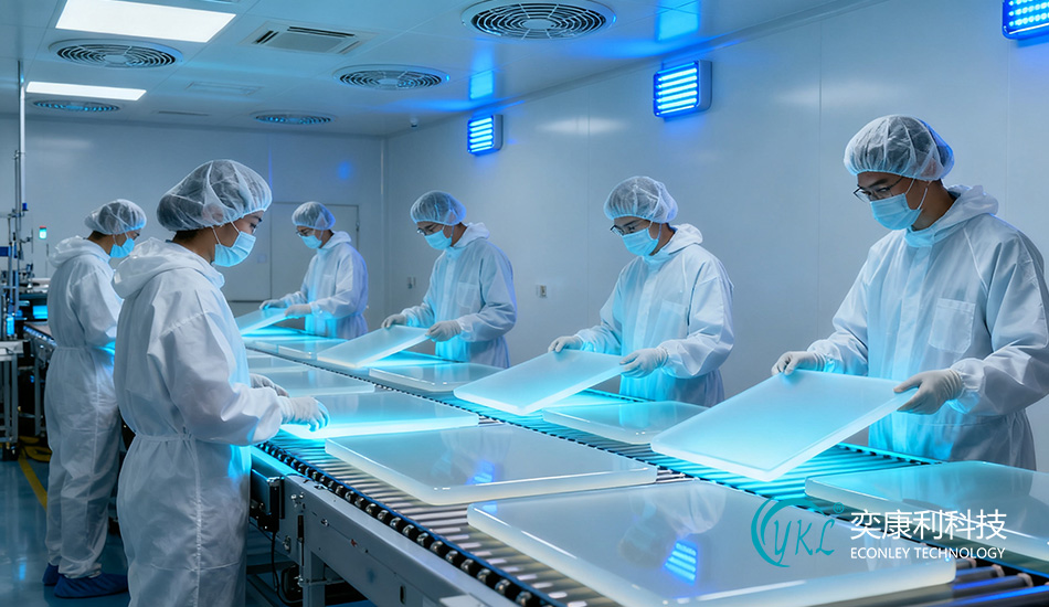 Hospital Specialized Resin Panel Installation Renderings