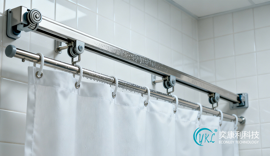 Hospital Bathroom Dedicated Curtain Track Hospital Bathroom Dedicated Curtain Track