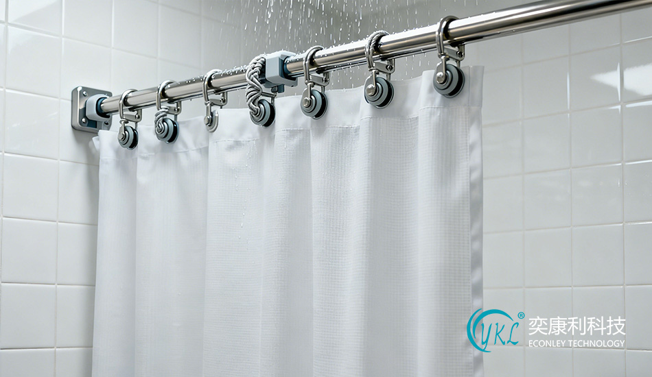 Hospital Bathroom Dedicated Curtain Track Hospital Bathroom Dedicated Curtain Track