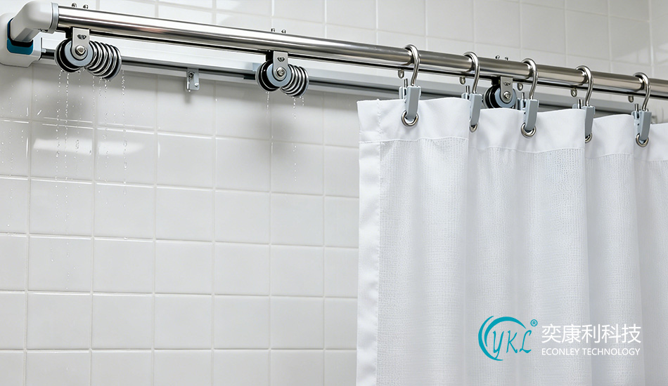 Hospital Bathroom Dedicated Curtain Track Hospital Bathroom Dedicated Curtain Track