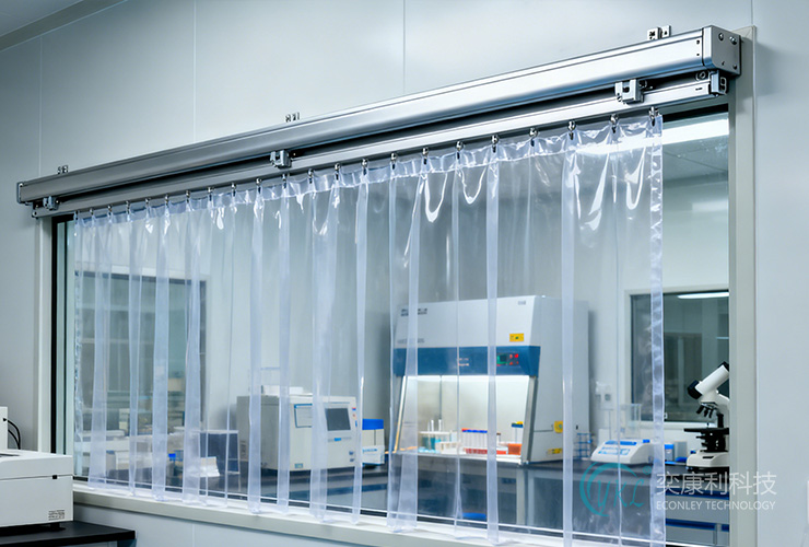 Laboratory Dust-Proof Curtain Track System Essential for Precision and Cleanliness