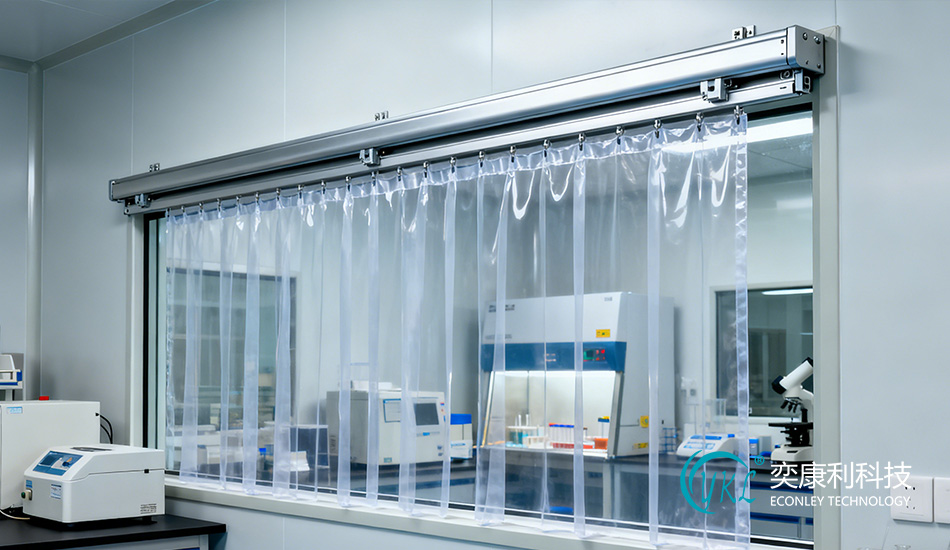 Laboratory Dust-Proof Curtain Track System