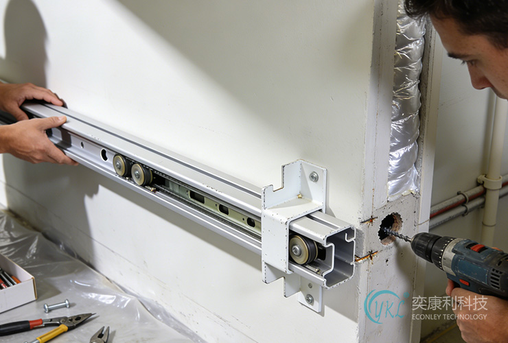 Various Track System Images Guide Smart Procurement for Healthcare Facilities