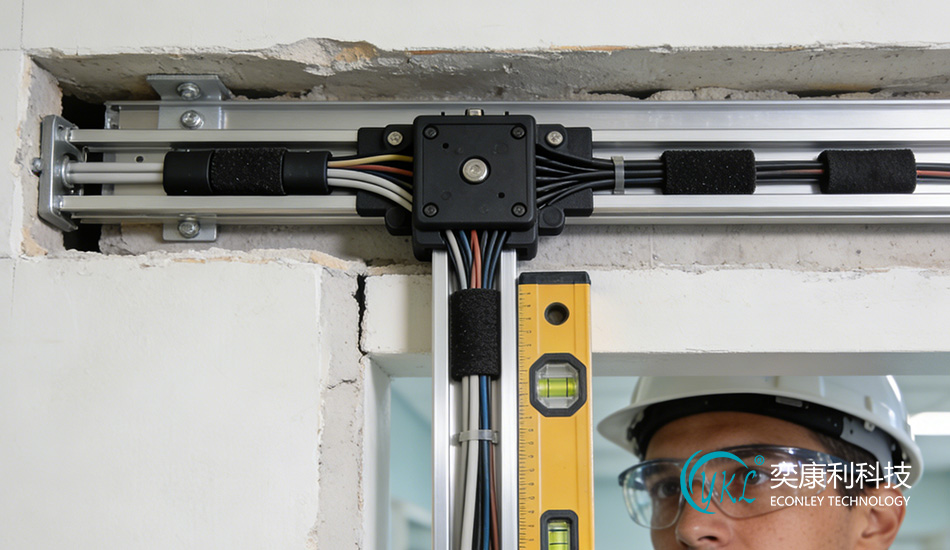 Hidden Track Construction Detail Images