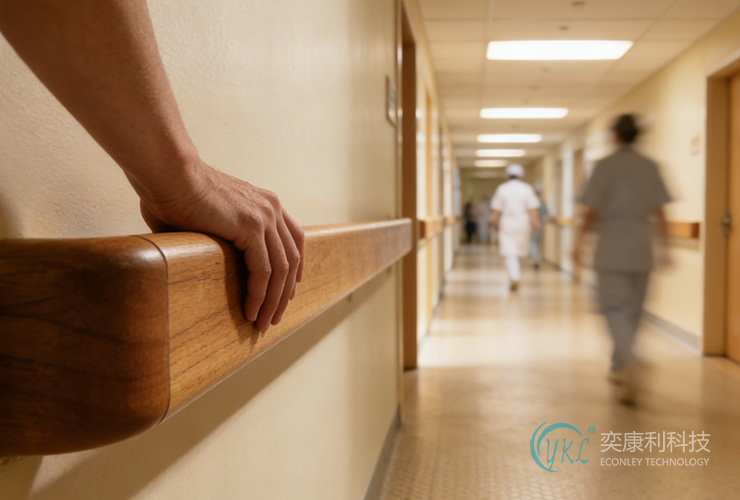 Custom Corridor Handrail Tailored Safety Solutions for Healthcare and Senior Care Facilities
