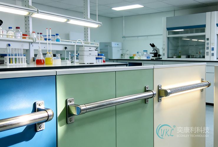 Laboratory Various Handrails Wall Panel Adapting To Diverse Lab Scenarios