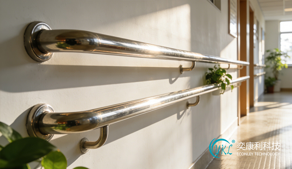 Dual-Level Nursing Home Handrail