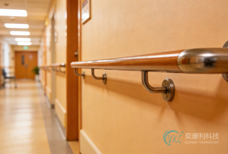 Nursing Home Corridor Handrail Ensuring Safe And Dignified Mobility For Elderly Residents