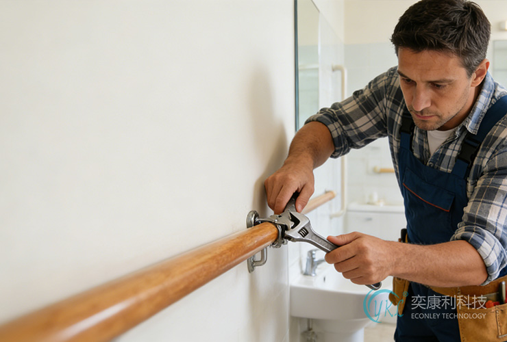 Nursing Home Handrail Installation Design Plans Ensuring Safety For Elderly Residents