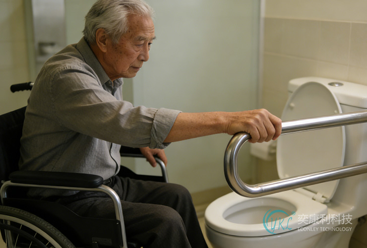 Custom-Made Accessible Handrail from Design Tailoring Solutions for Inclusive Spaces