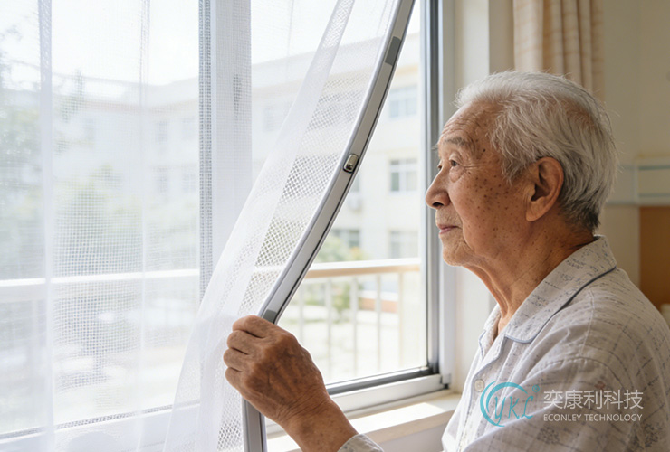 China Nursing Home Mosquito-Resistant Antibacterial Window Screens Safeguarding Elderly Health